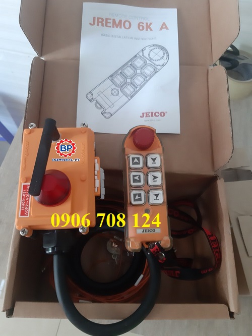 Điều khiển từ xa Jeico 6KA Điều khiển từ xa Jeico 6KA