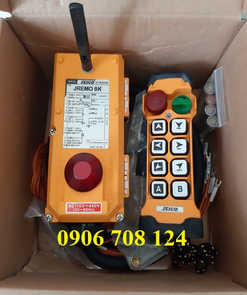 Điều khiển từ xa Jeico 8KA Hàn Quốc Điều khiển từ xa Jeico 8KA Hàn Quốc