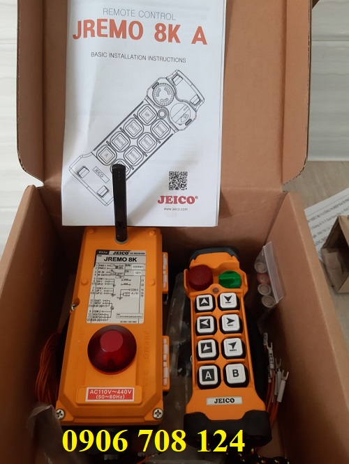 Điều khiển từ xa Jeico 8KA Hàn Quốc Điều khiển từ xa Jeico 8KA Hàn Quốc