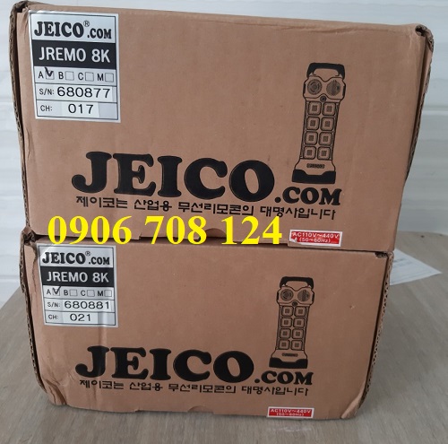 Điều khiển từ xa Jeico 8KA Hàn Quốc