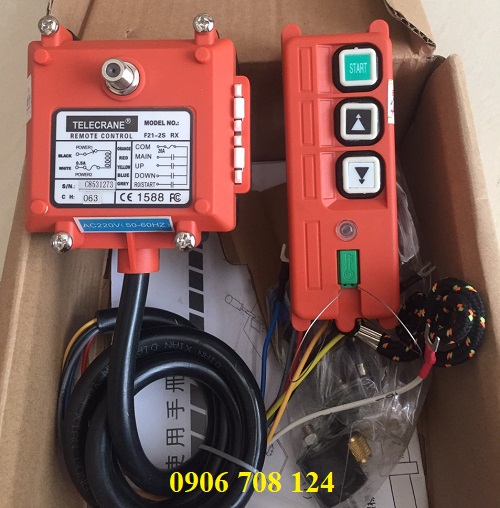 Điều khiển từ xa tời điện 2 nút Điều khiển từ xa tời điện 2 nút