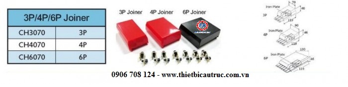 hộp nối ray điện cầu trục 4P hộp nối ray điện cầu trục 4P