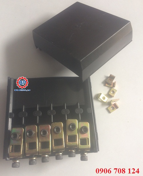 Hộp nối ray điện cầu trục 6P Hộp nối ray điện cầu trục 6P