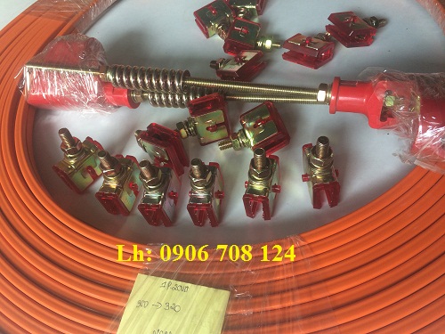 Kẹp ray điện cầu trục 1P Kẹp ray điện cầu trục 1P