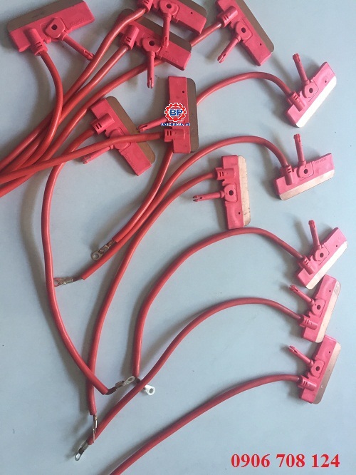 Lá than chổi điện cầu trục 100A Lá than chổi điện cầu trục 100A