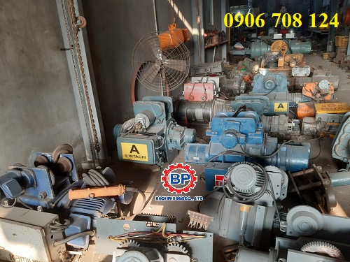 Palang điện nhật cũ 5 tấn Palang điện nhật cũ 5 tấn