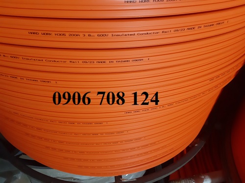 Ray điện an toàn cầu trục 3P-200A Ray điện an toàn cầu trục 3P-200A