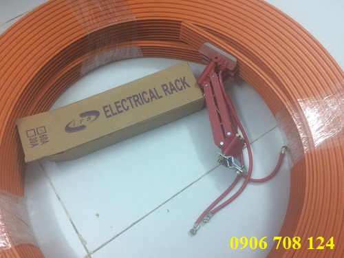 Ray điện an toàn cầu trục 3P-50A Ray điện an toàn cầu trục 3P-50A