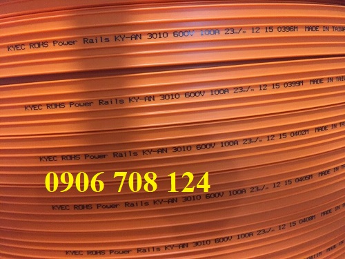 Ray điện an toàn cầu trục 3P 100A Ray điện an toàn cầu trục 3P 100A