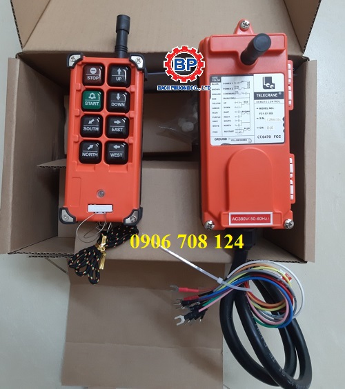 Tay bấm điều khiển từ xa cầu trục F21-E1B Tay bấm điều khiển từ xa cầu trục F21-E1B