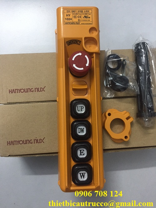 Tay bấm điều khiển 4 nút HY - 1024SBB Tay bấm điều khiển 4 nút HY - 1024SBB