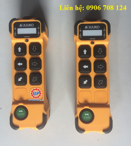 tay bấm điều khiển từ xa cầu trục JUUKO K600 tay bấm điều khiển từ xa cầu trục JUUKO K600