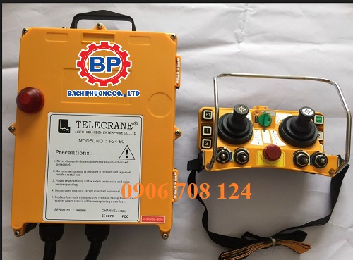 Bộ điều khiển từ xa Telecrane F24-60 là gì?  Bộ điều khiển từ xa Telecrane F24-60 là gì?
