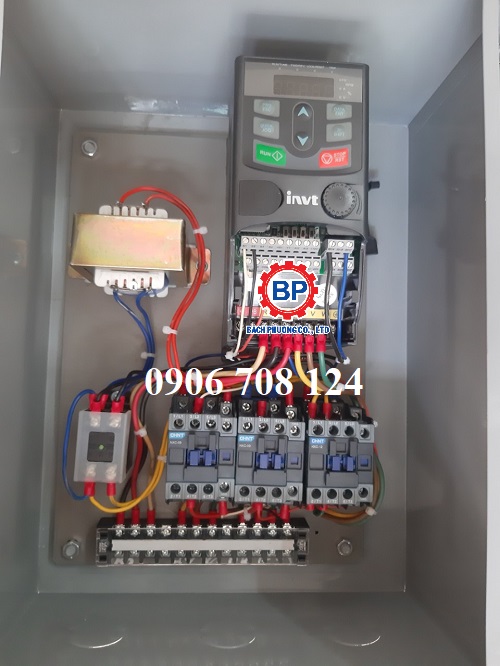 Lắp đặt tủ biến tần chạy biên cầu trục Lắp đặt tủ biến tần chạy biên cầu trục