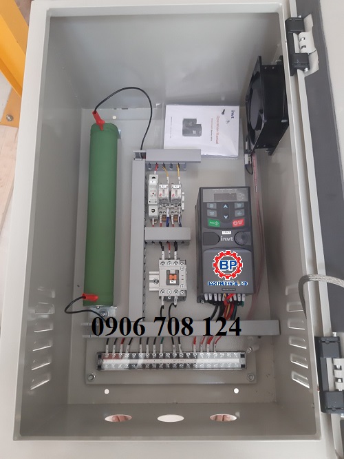 Lắp đặt tủ biến tần chạy biên cầu trục Lắp đặt tủ biến tần chạy biên cầu trục