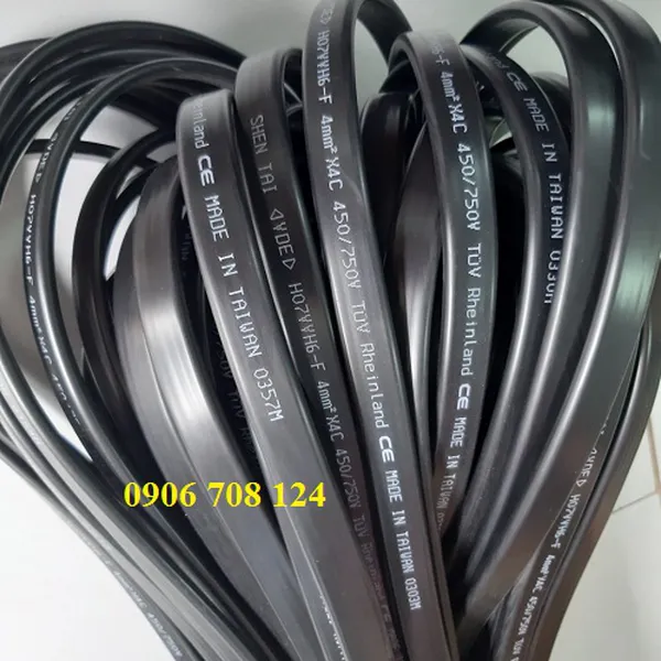 Cáp dẹp ray C cầu trục