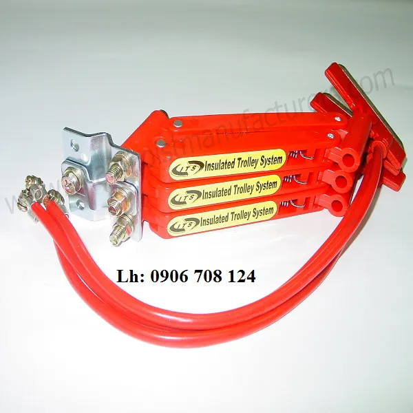 Chổi quét điện cầu trục 1P/ 3P/ 4P/ 6P