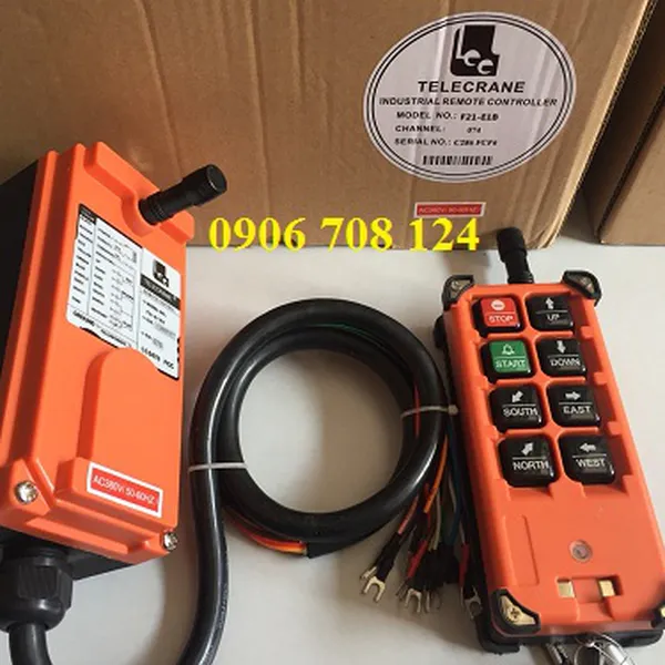 Điều khiển từ xa cầu trục TELECRANE F21-E1B