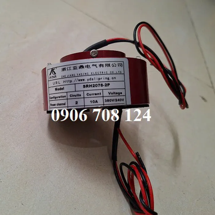 Cổ góp điện hộp kín SRH 2078-2P