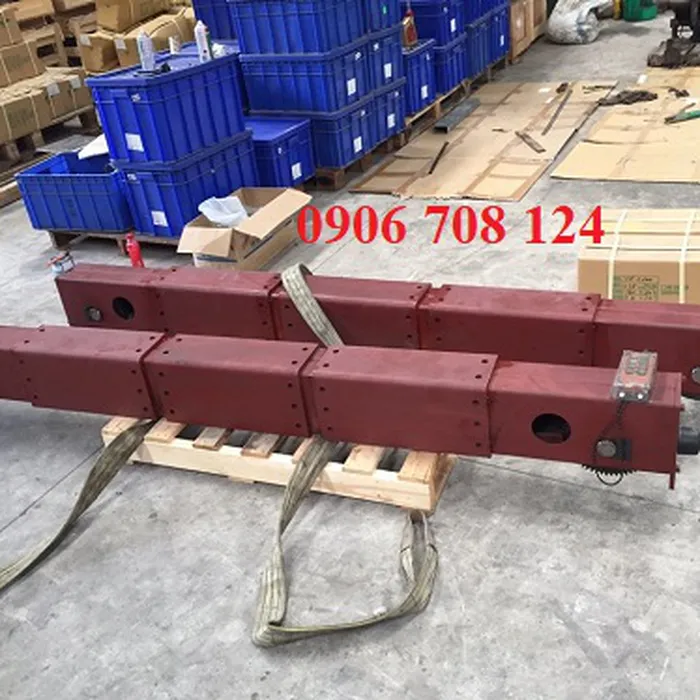Bộ dầm biên cầu trục 1 tấn, 2 tấn, 3 tấn, 5 tấn, 10 tấn