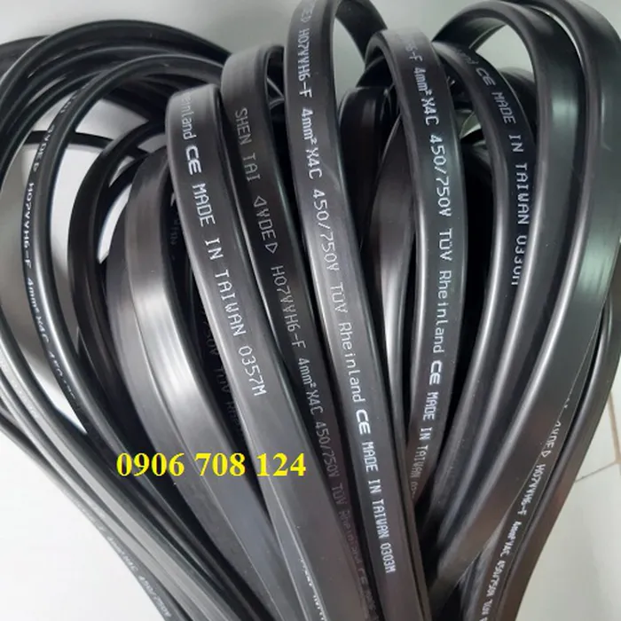 Cáp dẹp ray C cầu trục