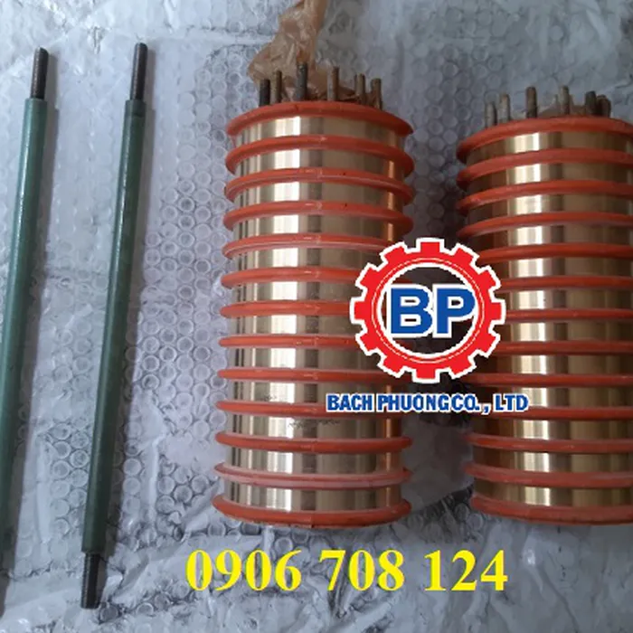 Cổ góp điện 10 pha trục 50 mm