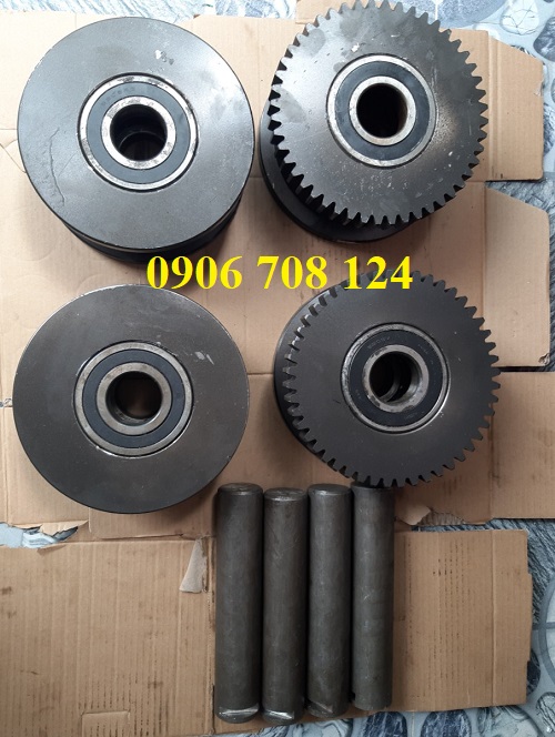 Bánh xe dầm biên cầu trục đường kính 180 mm Bánh xe dầm biên cầu trục đường kính 180 mm