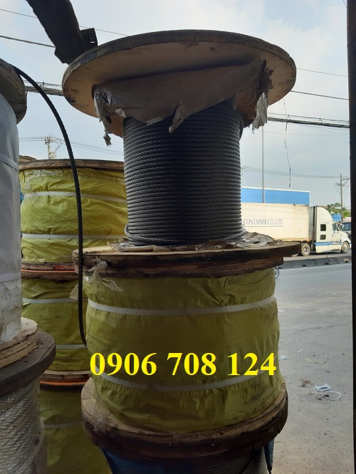 Cáp thép cầu trục phi 12 mm Cáp thép cầu trục phi 12 mm