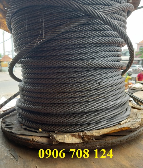 Cáp thép cầu trục phi 12 mm Cáp thép cầu trục phi 12 mm