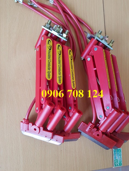 Chổi tiếp điện cầu trục 1P, 3P, 4P, 6P Chổi tiếp điện cầu trục 1P, 3P, 4P, 6P