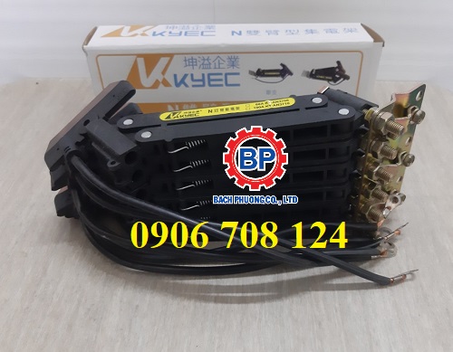 Chổi tiếp điện cầu trục 6P-100A giá rẻ Chổi tiếp điện cầu trục 6P-100A giá rẻ