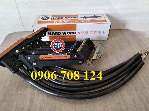 Chổi tiếp điện cầu trục 6P-100A giá rẻ Chổi tiếp điện cầu trục 6P-100A giá rẻ