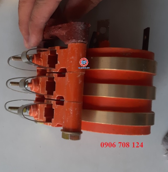 Cổ góp điện 3 pha đường kính 40x80x70 Cổ góp điện 3 pha đường kính 40x80x70