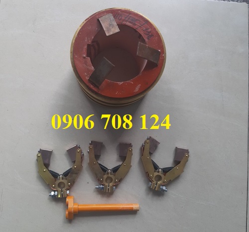 Cổ góp điện 3 pha trục 110 mm Cổ góp điện 3 pha trục 110 mm