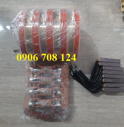 Cổ góp điện 4 pha rãnh âm Cổ góp điện 4 pha rãnh âm