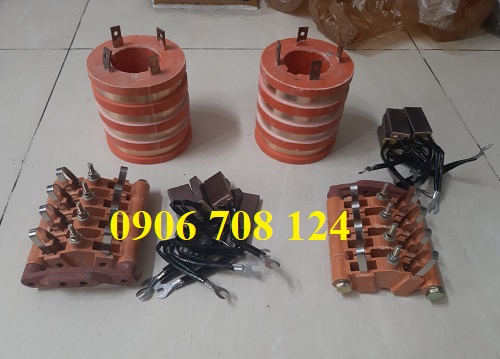 Cổ góp điện 4 pha rãnh âm Cổ góp điện 4 pha rãnh âm