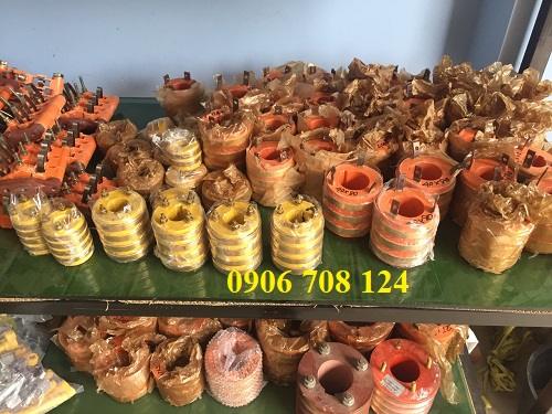 Cổ góp điện 4 rãnh cho máy đóng gói Cổ góp điện 4 rãnh cho máy đóng gói