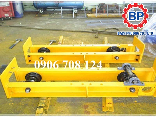 Dầm biên cầu trục treo dưới cánh I150, I200, I250 Dầm biên cầu trục treo dưới cánh I150, I200, I250