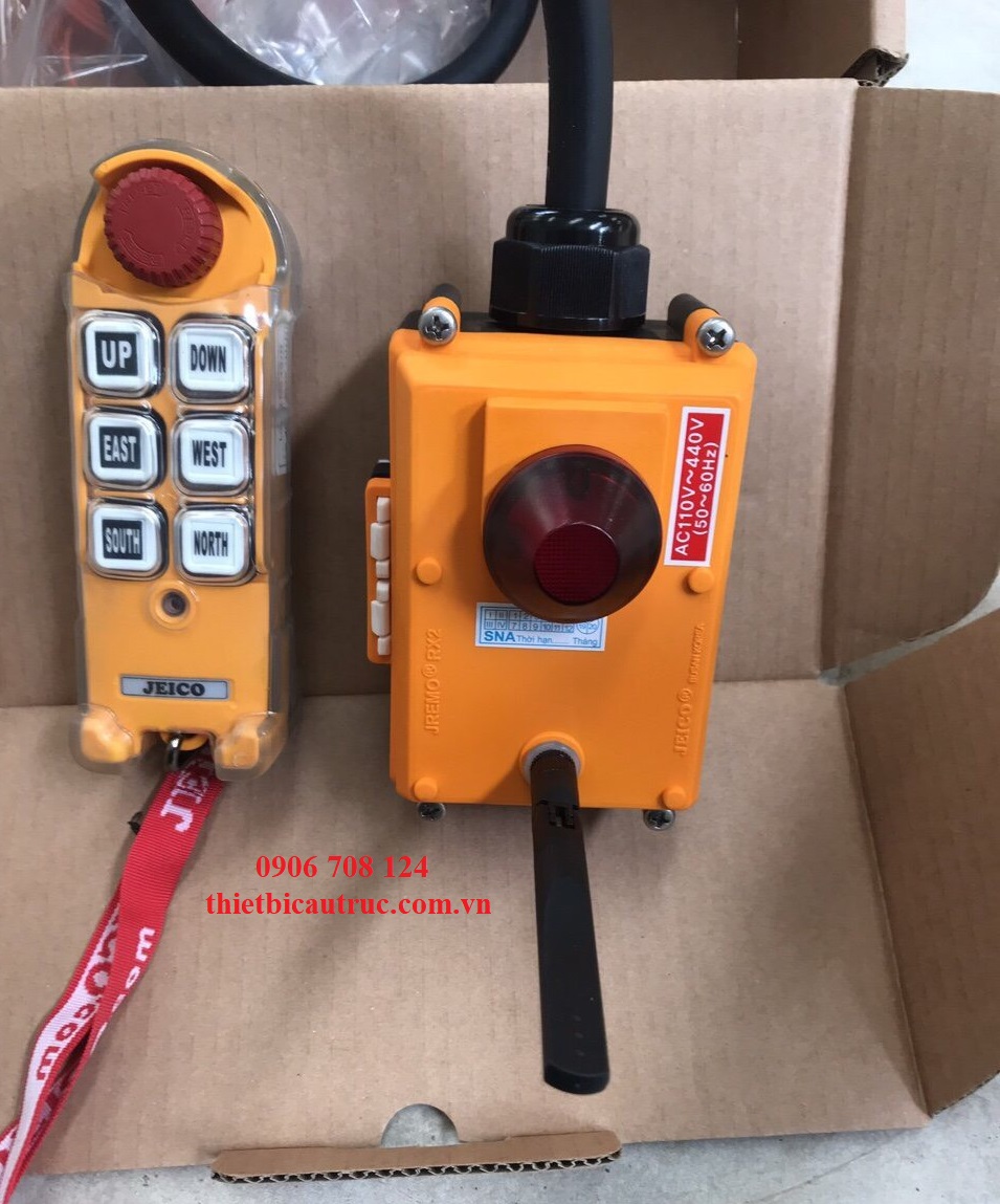 điều khiển cầu trục không dây Jeico Hàn Quốc điều khiển cầu trục không dây Jeico Hàn Quốc