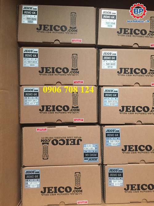 Điều khiển cầu trục không dây Jeico Hàn Quốc Điều khiển cầu trục không dây Jeico Hàn Quốc