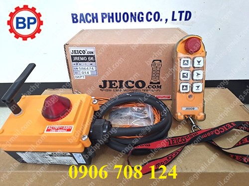 Điều khiển từ xa Jeico 6KA Điều khiển từ xa Jeico 6KA