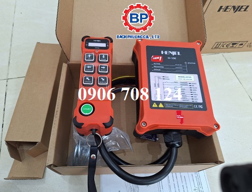Điều khiển từ xa cầu trục Henjel H106 Điều khiển từ xa cầu trục Henjel H106