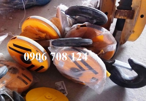 Móc cẩu palang cầu trục 5 tấn 2 puly Móc cẩu palang cầu trục 5 tấn 2 puly