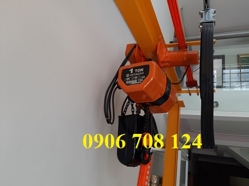 Pa lăng xích điện Hitachi 1 tấn Pa lăng xích điện Hitachi 1 tấn