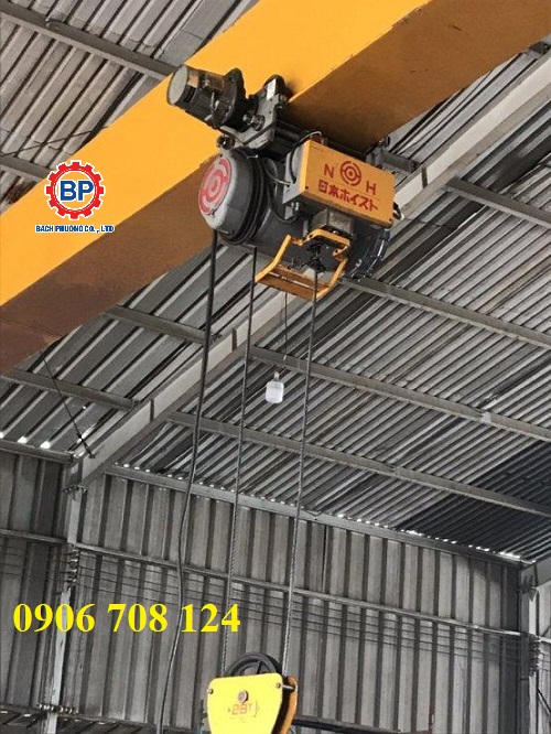 Palang cáp điện Nippon 2.8 tấn kiểu dấu cộng Palang cáp điện Nippon 2.8 tấn kiểu dấu cộng