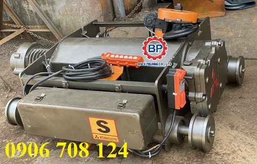 Palang điện Nhật cũ 5 tấn dầm đôi Palang điện Nhật cũ 5 tấn dầm đôi