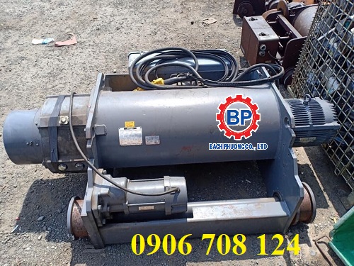 Palang điện Nhật cũ 5 tấn dẩm đôi Palang điện Nhật cũ 5 tấn dẩm đôi