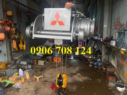 Palang điện nhật cũ 5 tấn dầm đôi Palang điện nhật cũ 5 tấn dầm đôi