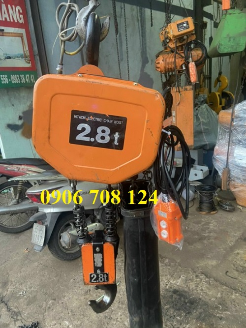 Pa lăng xích điện 3 tấn Nhật bãi Pa lăng xích điện 3 tấn Nhật bãi