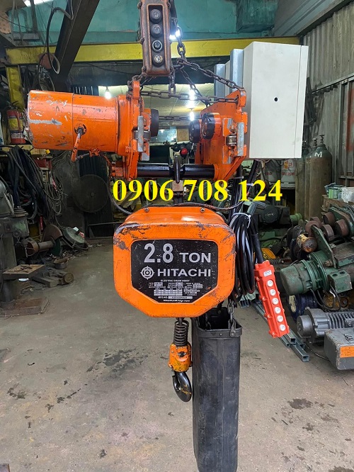 Pa lăng xích điện 3 tấn Nhật bãi Pa lăng xích điện 3 tấn Nhật bãi